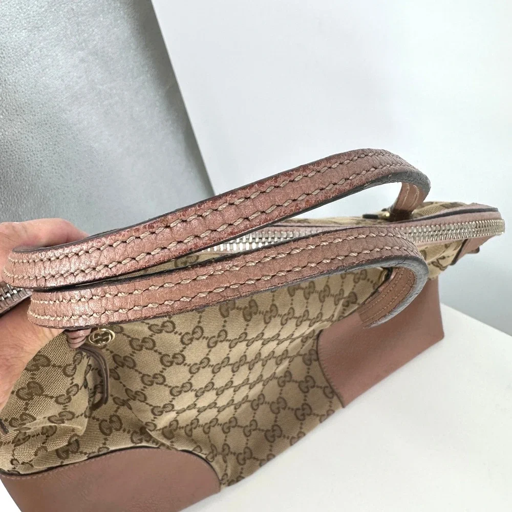 Gucci GG Canvas Bree Dome Tote Medium AS IS/READ DESCRIPTION - Picture 3 of 13
